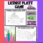 License Plate Game