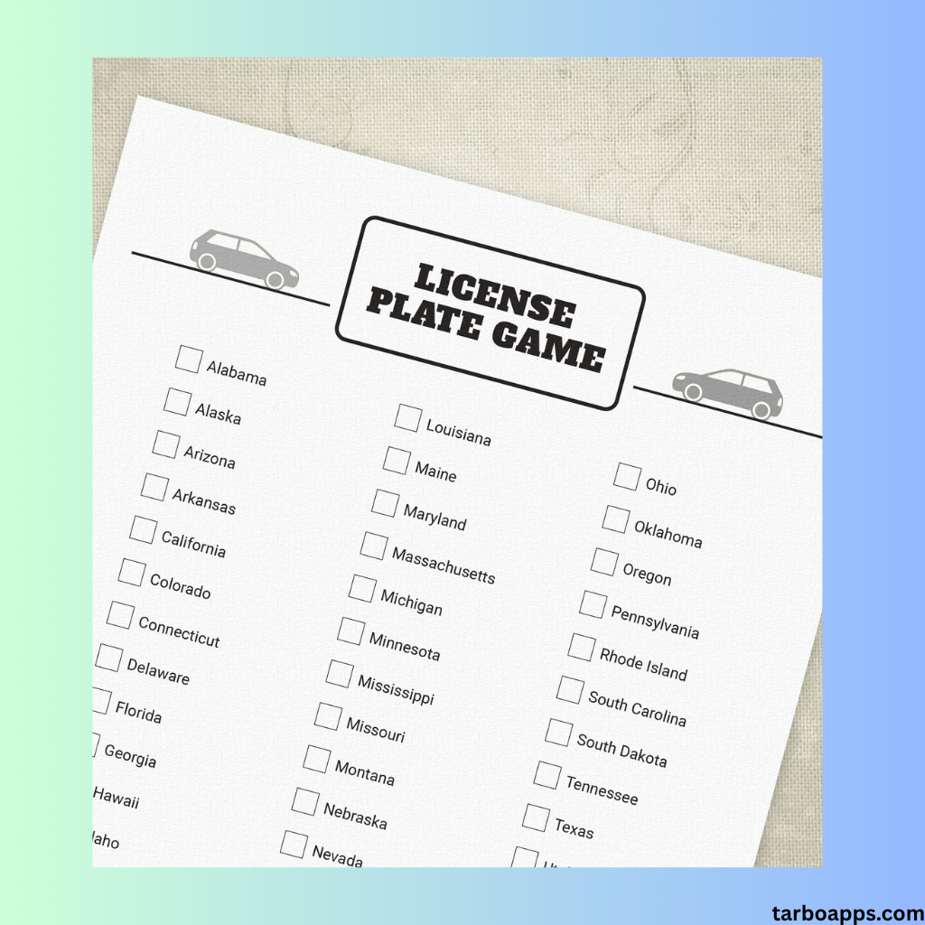 license-plate-game