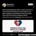 Erika Kirk Dating App